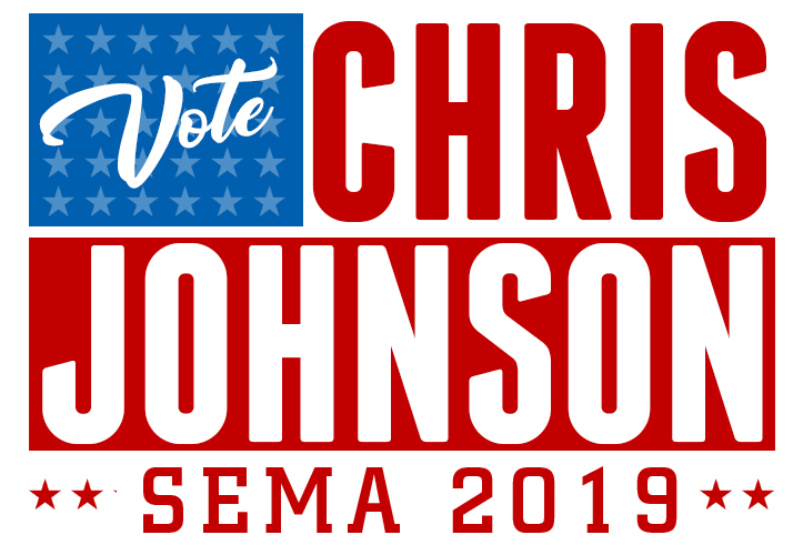 Vote Chris Johnson for SEMA Board of Directors 2019